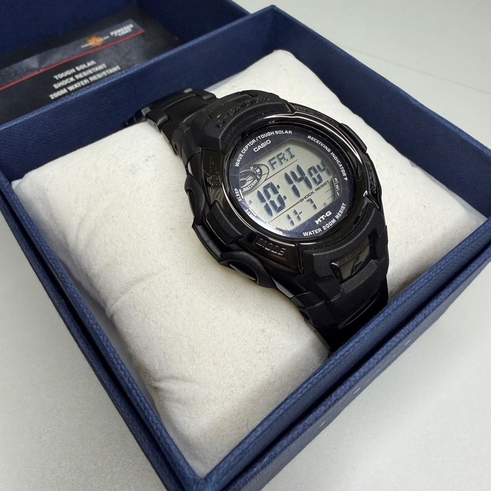 Casio G-Shock MYG910DA Wave Ceptor Tough Solar - RARE w/ Original Box And Papers